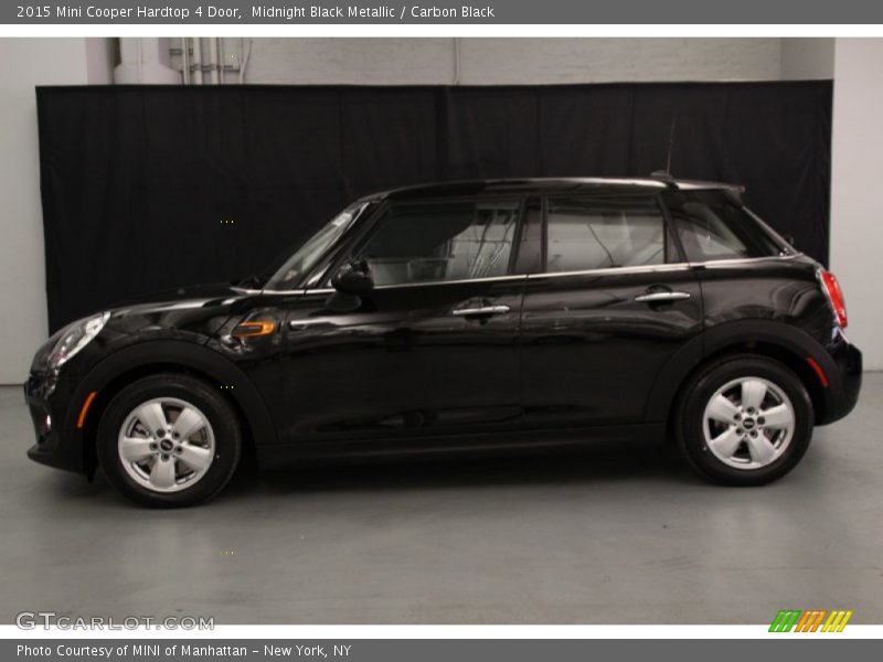 Midnight Black Metallic / Carbon Black 2015 Mini Cooper Hardtop 4 Door