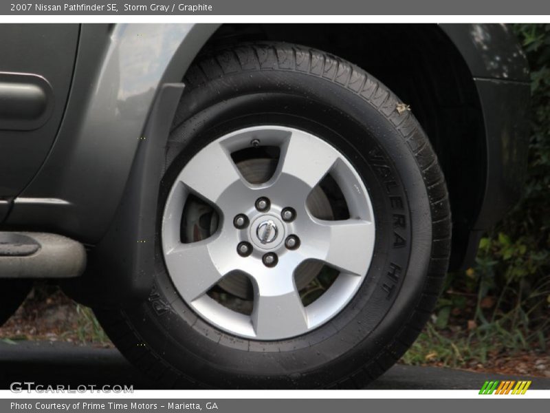 Storm Gray / Graphite 2007 Nissan Pathfinder SE