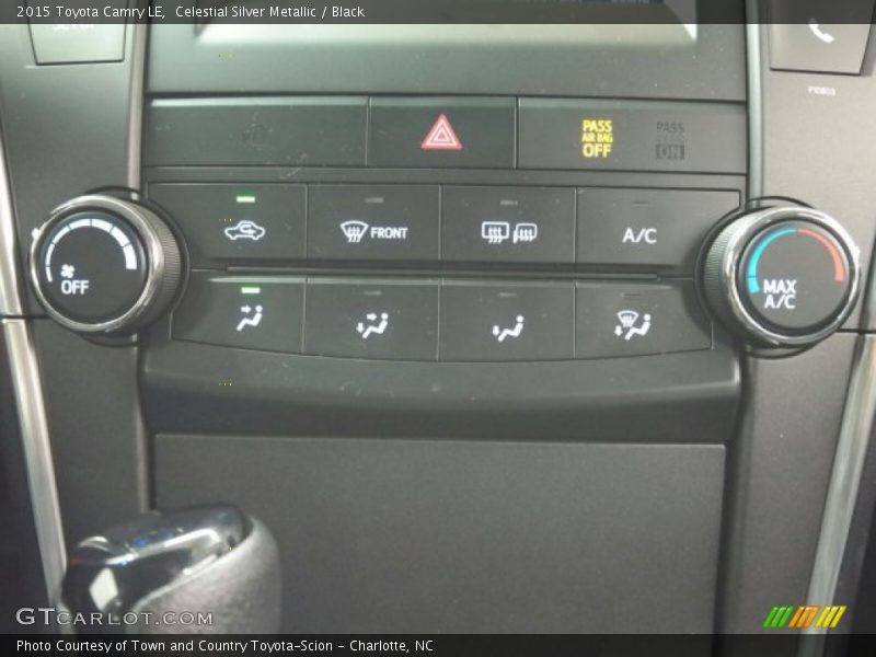 Celestial Silver Metallic / Black 2015 Toyota Camry LE