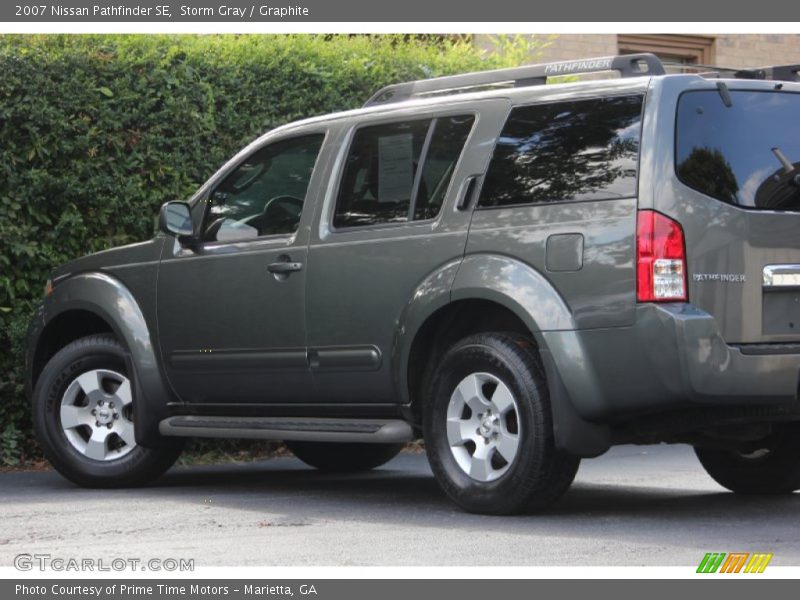 Storm Gray / Graphite 2007 Nissan Pathfinder SE