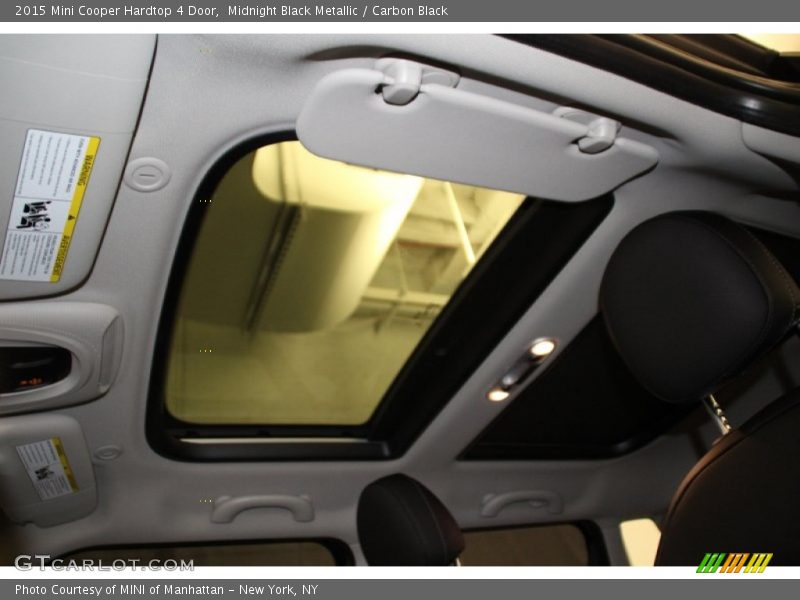 Midnight Black Metallic / Carbon Black 2015 Mini Cooper Hardtop 4 Door