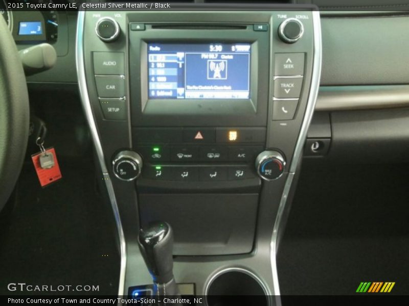 Celestial Silver Metallic / Black 2015 Toyota Camry LE