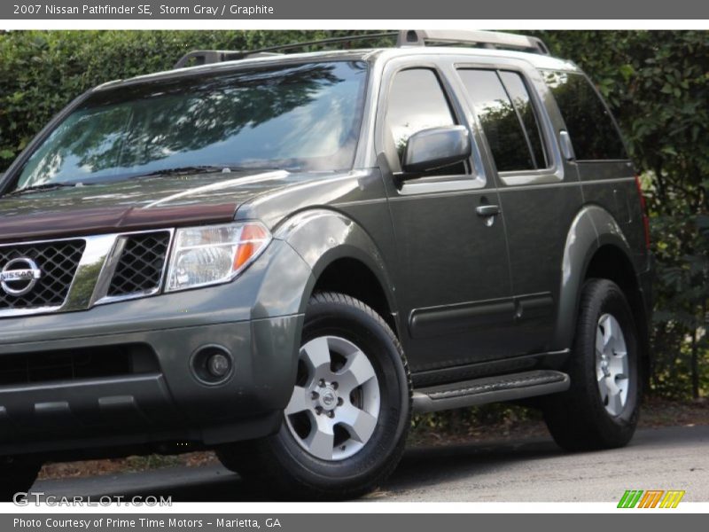 Storm Gray / Graphite 2007 Nissan Pathfinder SE