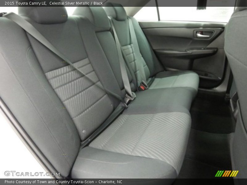 Celestial Silver Metallic / Black 2015 Toyota Camry LE
