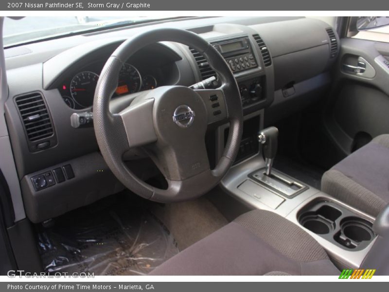 Storm Gray / Graphite 2007 Nissan Pathfinder SE