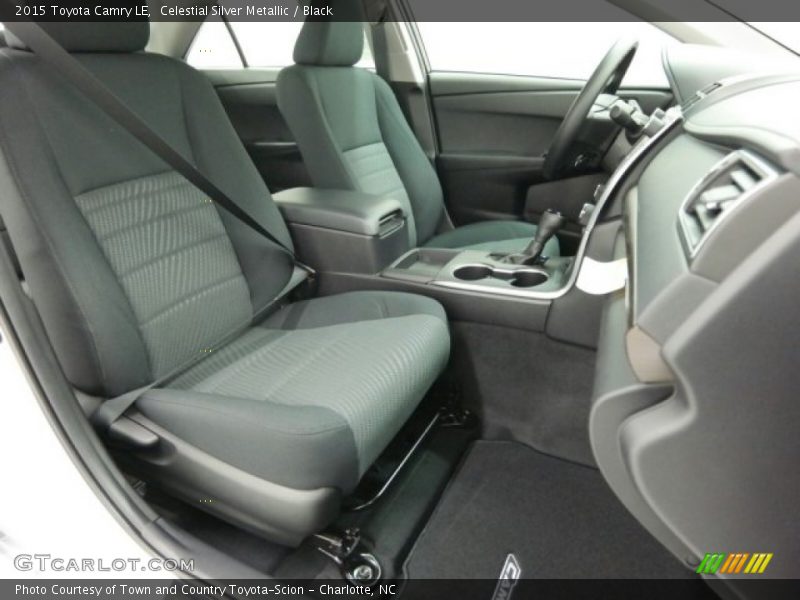 Celestial Silver Metallic / Black 2015 Toyota Camry LE