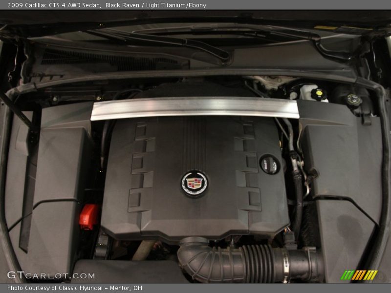 Black Raven / Light Titanium/Ebony 2009 Cadillac CTS 4 AWD Sedan