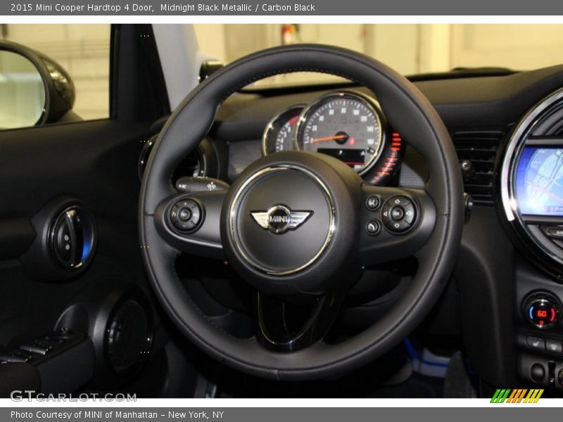Midnight Black Metallic / Carbon Black 2015 Mini Cooper Hardtop 4 Door