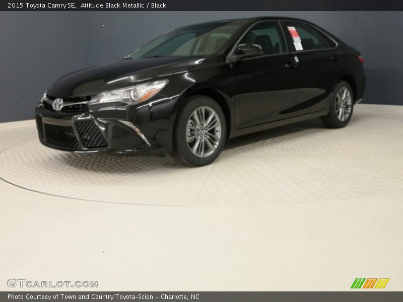 Attitude Black Metallic / Black 2015 Toyota Camry SE