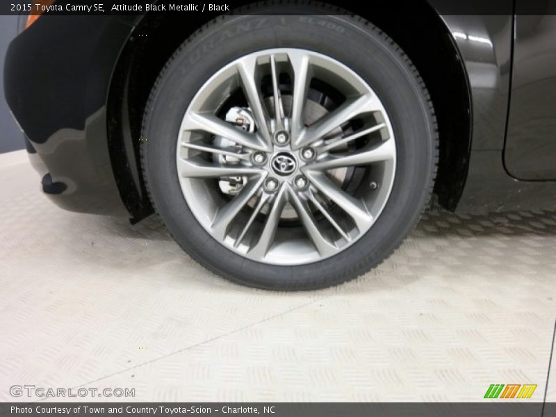Attitude Black Metallic / Black 2015 Toyota Camry SE
