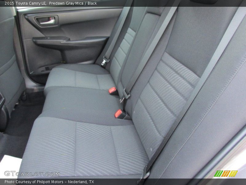 Predawn Gray Mica / Black 2015 Toyota Camry LE