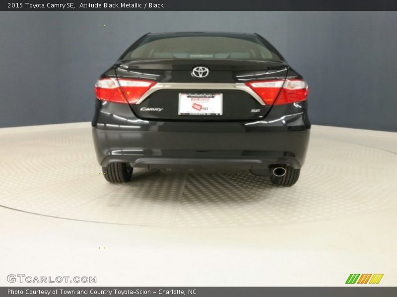 Attitude Black Metallic / Black 2015 Toyota Camry SE