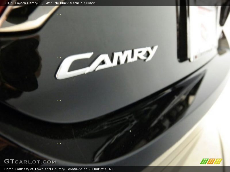 Attitude Black Metallic / Black 2015 Toyota Camry SE