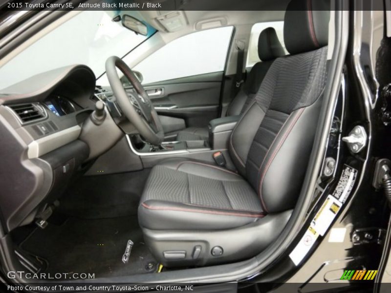 Attitude Black Metallic / Black 2015 Toyota Camry SE