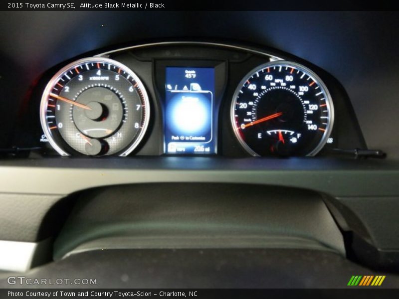 Attitude Black Metallic / Black 2015 Toyota Camry SE