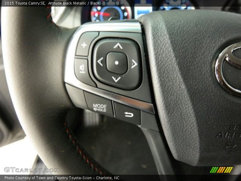 Attitude Black Metallic / Black 2015 Toyota Camry SE