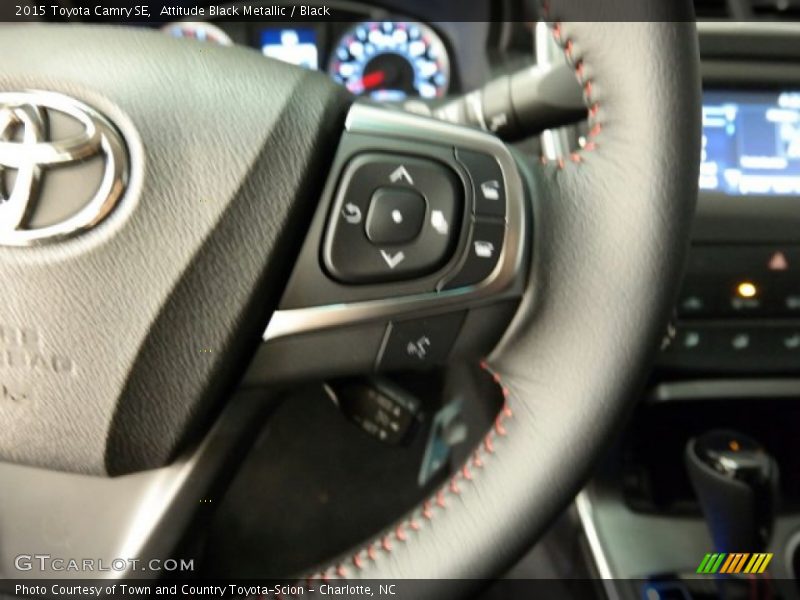 Attitude Black Metallic / Black 2015 Toyota Camry SE