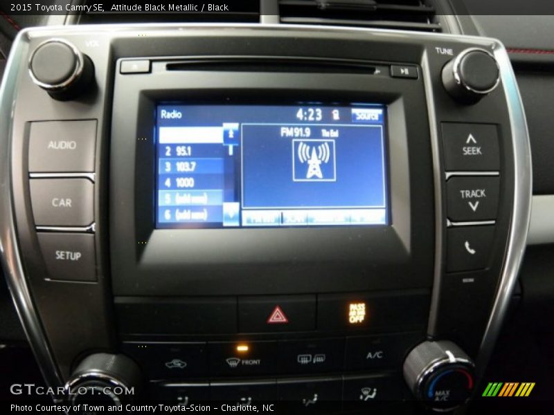 Attitude Black Metallic / Black 2015 Toyota Camry SE