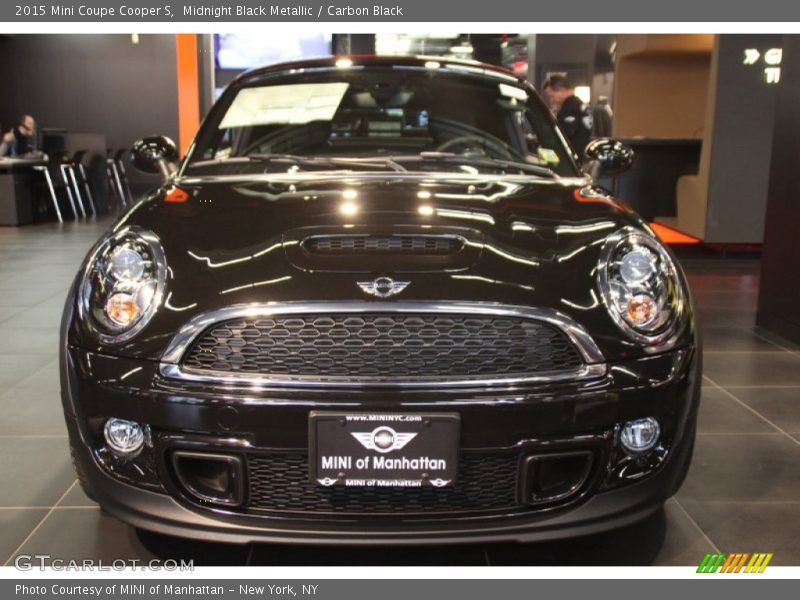 Midnight Black Metallic / Carbon Black 2015 Mini Coupe Cooper S