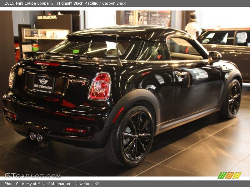 Midnight Black Metallic / Carbon Black 2015 Mini Coupe Cooper S