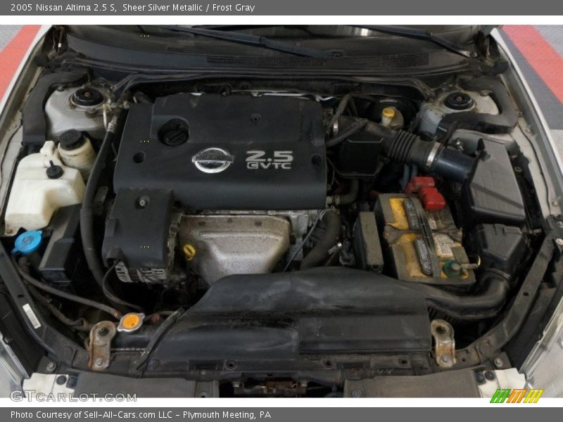 Sheer Silver Metallic / Frost Gray 2005 Nissan Altima 2.5 S