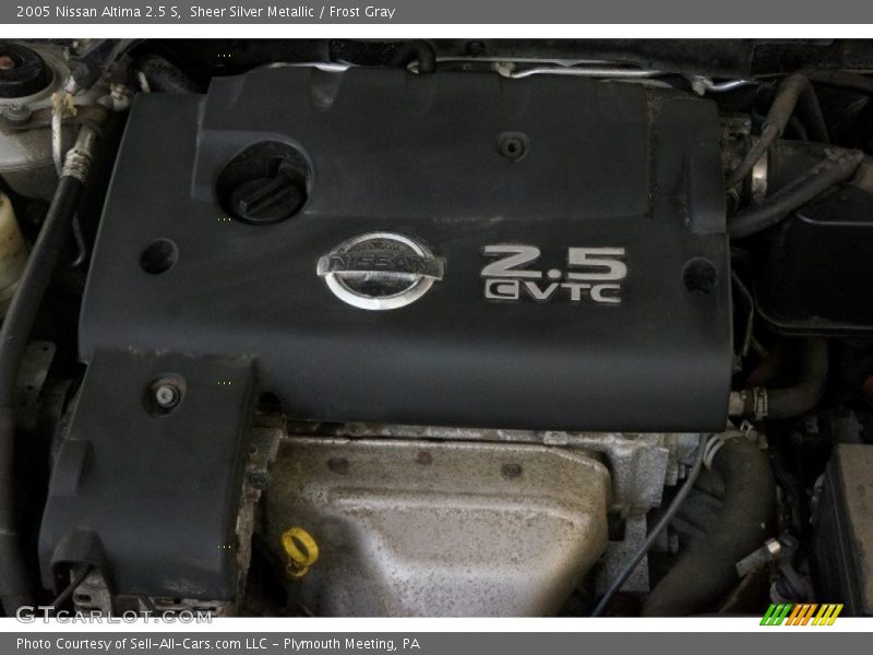 Sheer Silver Metallic / Frost Gray 2005 Nissan Altima 2.5 S