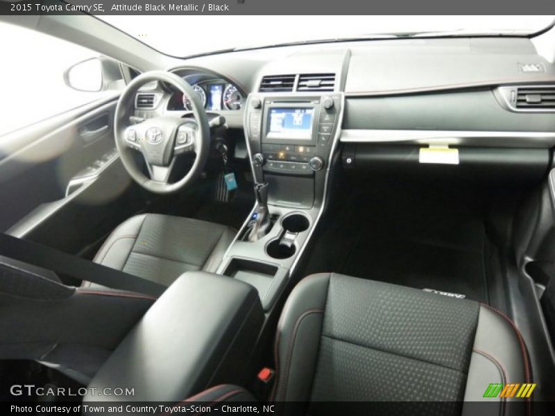Attitude Black Metallic / Black 2015 Toyota Camry SE