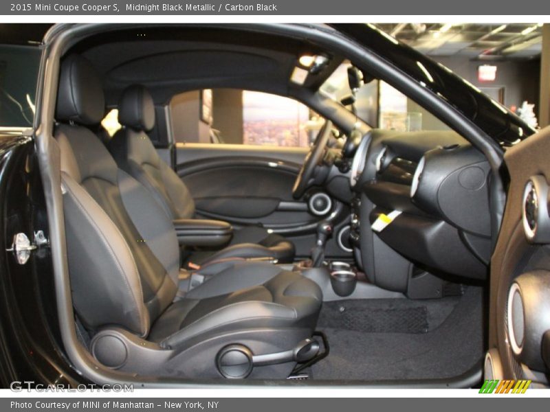 Midnight Black Metallic / Carbon Black 2015 Mini Coupe Cooper S