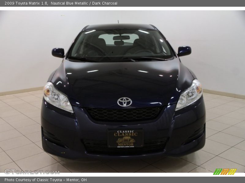 Nautical Blue Metallic / Dark Charcoal 2009 Toyota Matrix 1.8