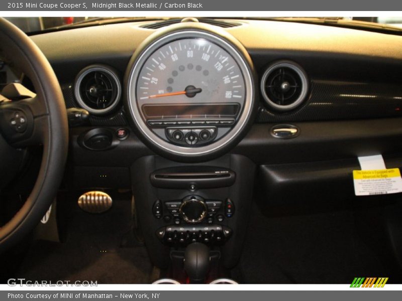 Midnight Black Metallic / Carbon Black 2015 Mini Coupe Cooper S