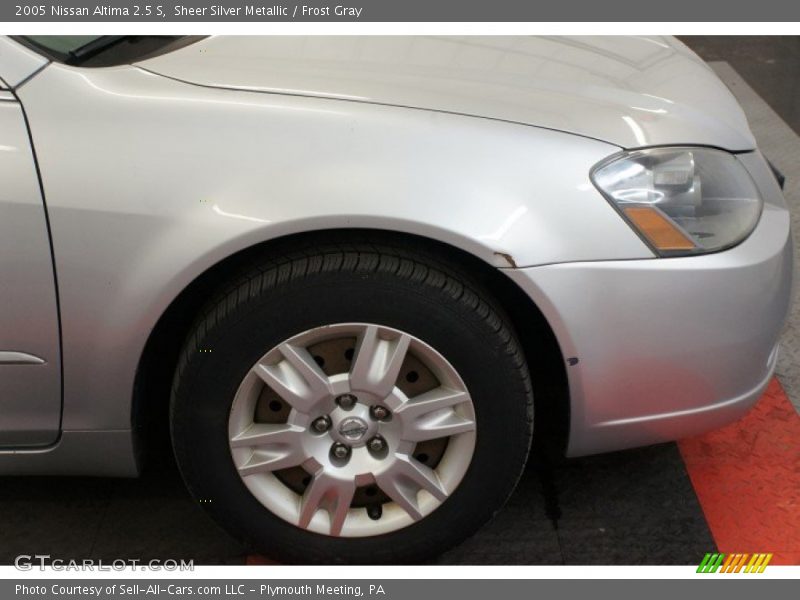 Sheer Silver Metallic / Frost Gray 2005 Nissan Altima 2.5 S