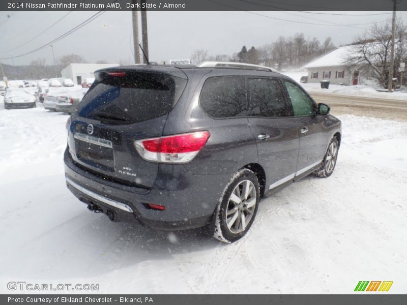 Dark Slate / Almond 2014 Nissan Pathfinder Platinum AWD