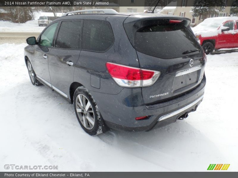 Dark Slate / Almond 2014 Nissan Pathfinder Platinum AWD
