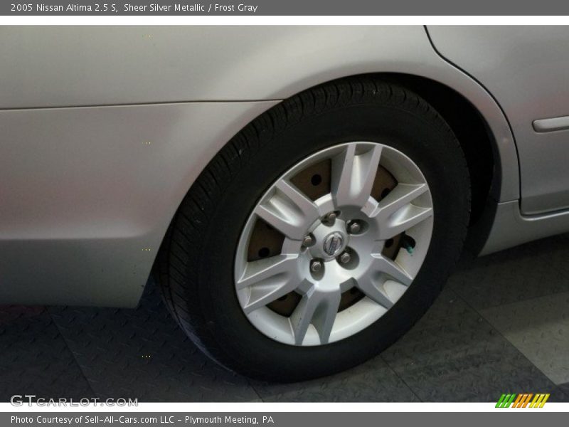 Sheer Silver Metallic / Frost Gray 2005 Nissan Altima 2.5 S