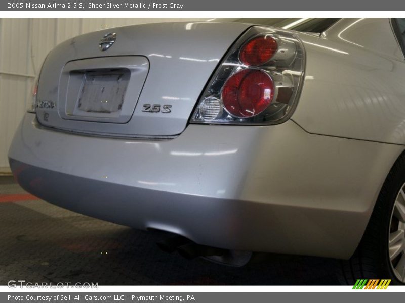 Sheer Silver Metallic / Frost Gray 2005 Nissan Altima 2.5 S