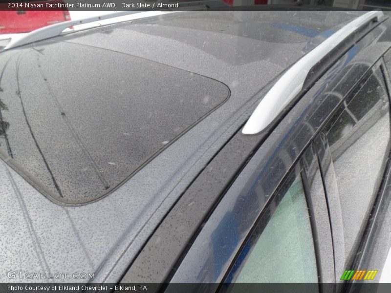 Dark Slate / Almond 2014 Nissan Pathfinder Platinum AWD
