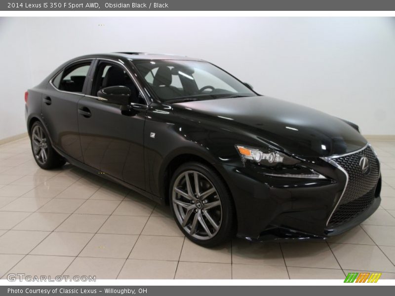 Obsidian Black / Black 2014 Lexus IS 350 F Sport AWD