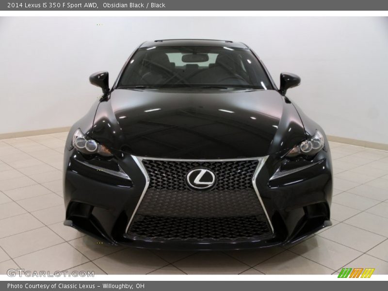 Obsidian Black / Black 2014 Lexus IS 350 F Sport AWD