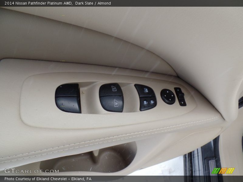 Dark Slate / Almond 2014 Nissan Pathfinder Platinum AWD