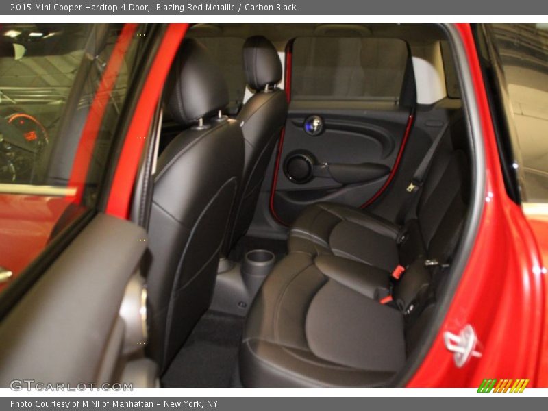 Blazing Red Metallic / Carbon Black 2015 Mini Cooper Hardtop 4 Door