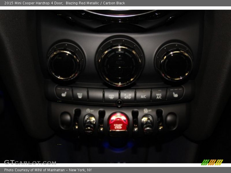 Blazing Red Metallic / Carbon Black 2015 Mini Cooper Hardtop 4 Door