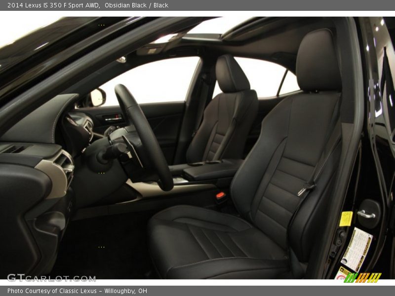 Obsidian Black / Black 2014 Lexus IS 350 F Sport AWD