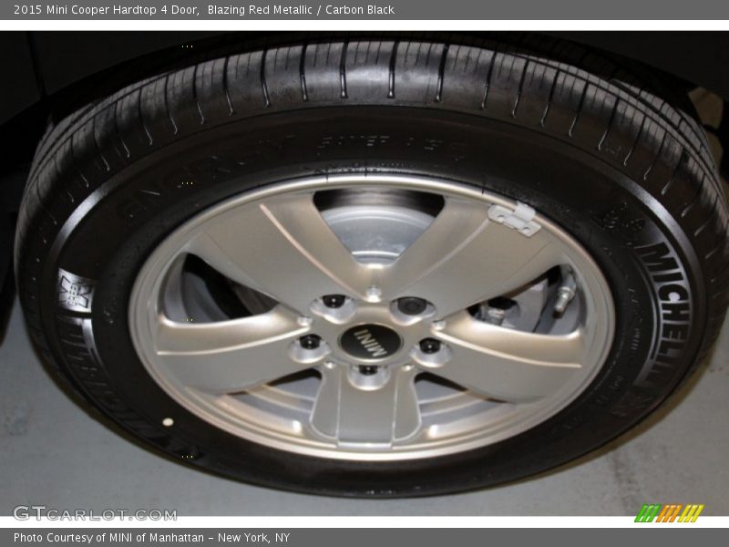 Blazing Red Metallic / Carbon Black 2015 Mini Cooper Hardtop 4 Door