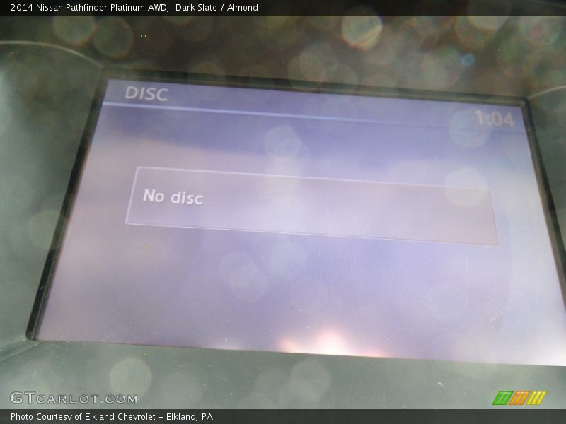 Dark Slate / Almond 2014 Nissan Pathfinder Platinum AWD