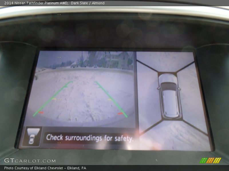 Dark Slate / Almond 2014 Nissan Pathfinder Platinum AWD