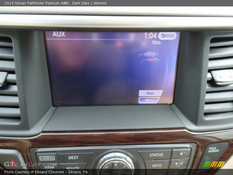 Dark Slate / Almond 2014 Nissan Pathfinder Platinum AWD