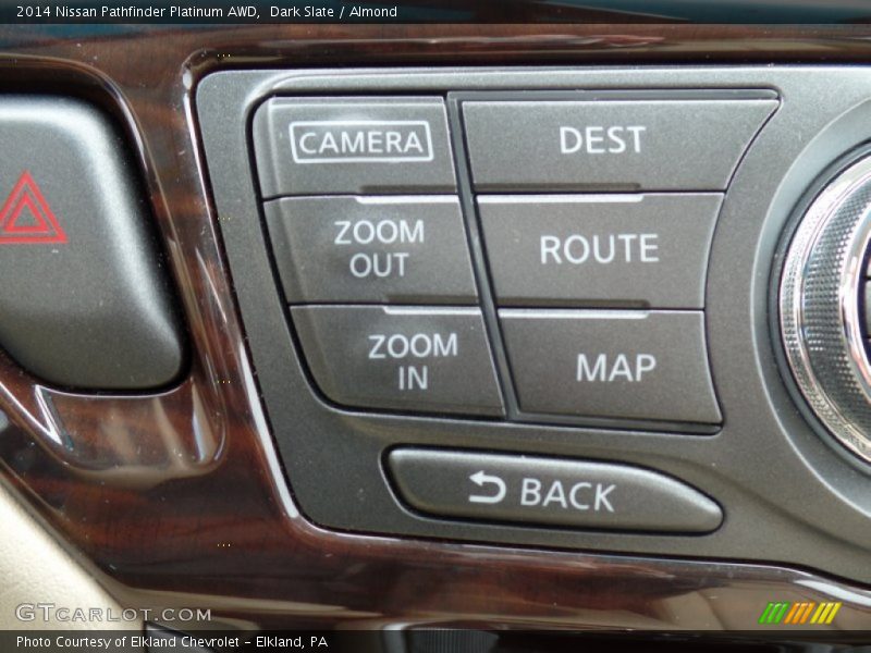 Dark Slate / Almond 2014 Nissan Pathfinder Platinum AWD