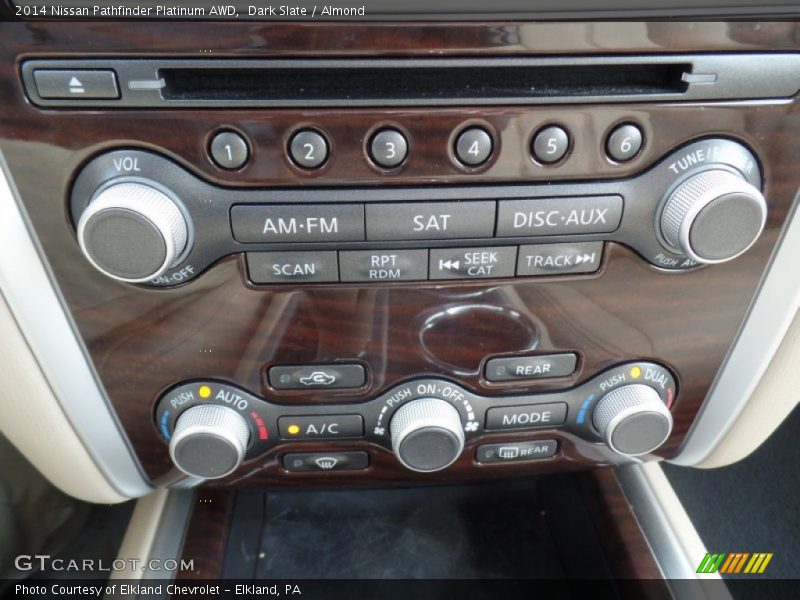Dark Slate / Almond 2014 Nissan Pathfinder Platinum AWD