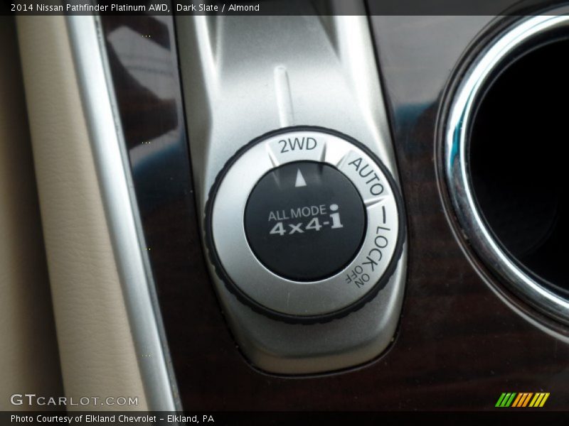 Dark Slate / Almond 2014 Nissan Pathfinder Platinum AWD
