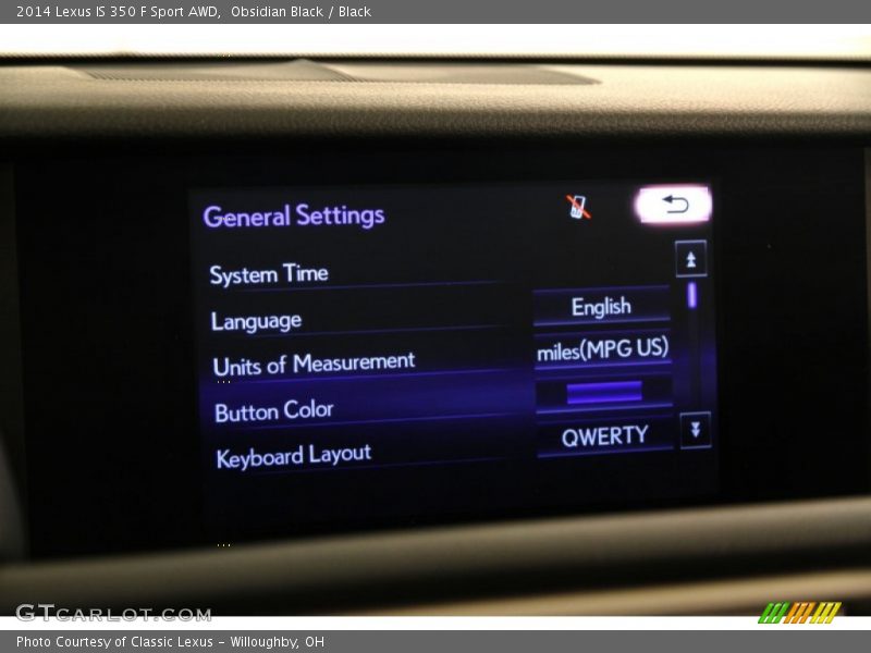 Obsidian Black / Black 2014 Lexus IS 350 F Sport AWD